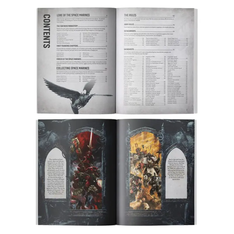 Codex space marines (english) warhammer 40k, games workshop, model 2026 48-01